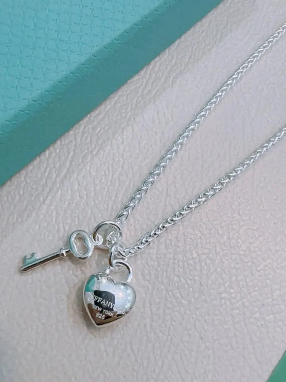 Tiffany & Co. Silver Heart Necklace